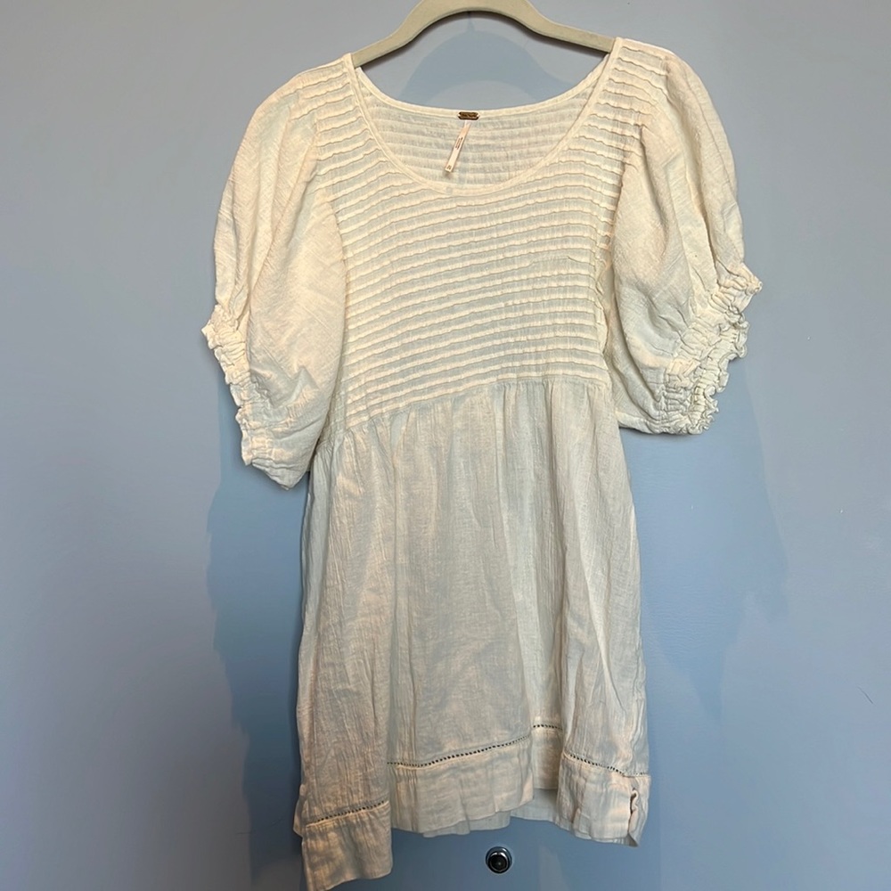 Cream Free People Dress